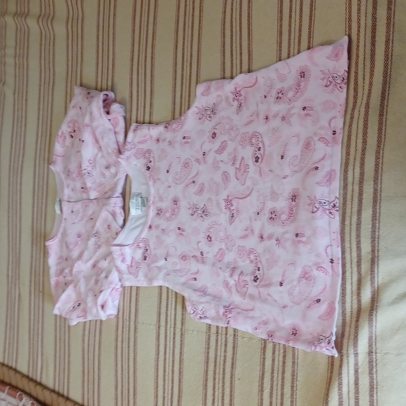 CHRISTOPHER & BANKS 2 PIECE  PAISLEY PRINT TOP SIZE LARGE - Picture 2 of 5